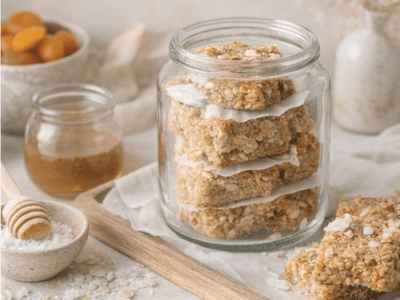 Apricot & Coconut Muesli&nbsp;Bars
