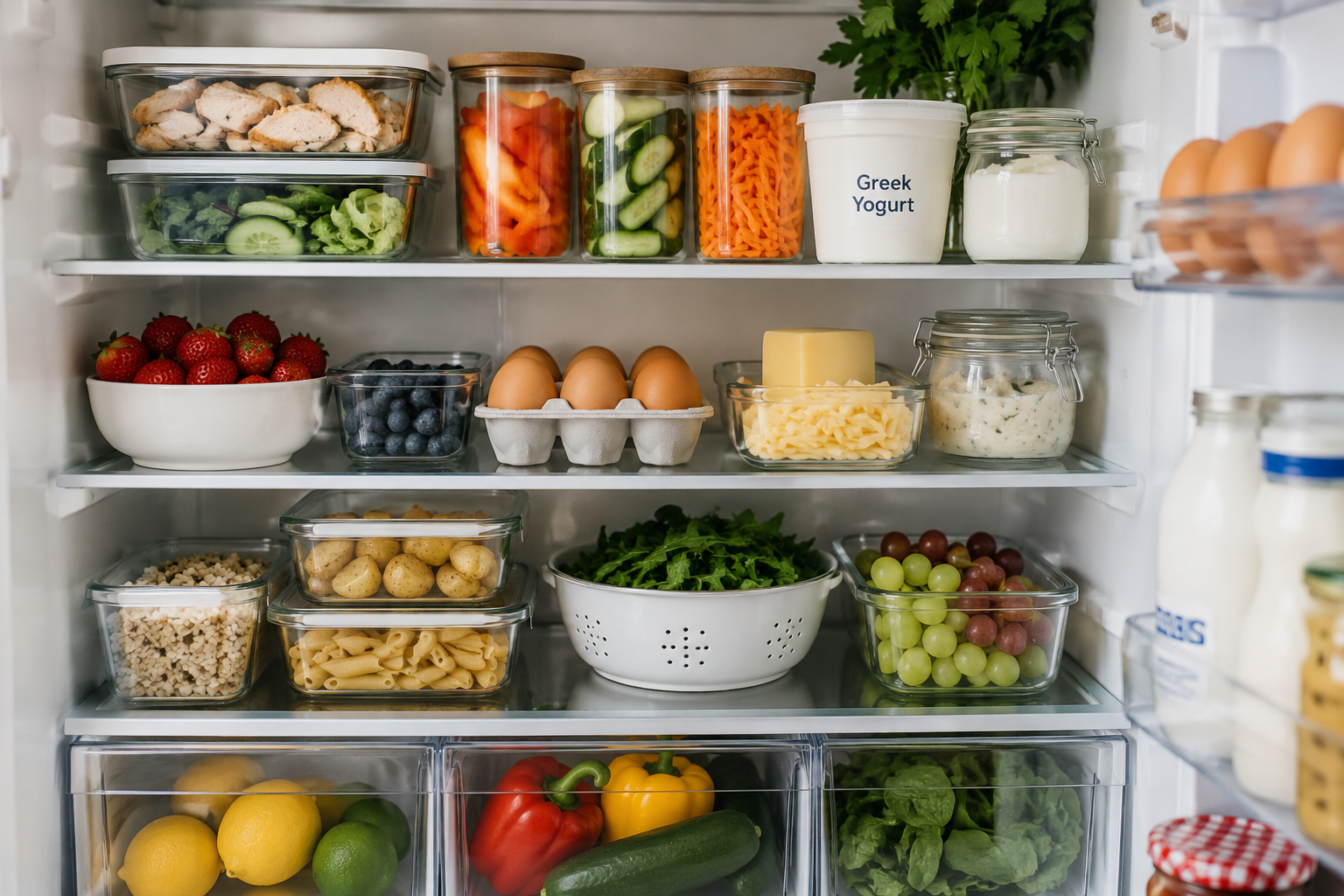 What I Always Keep in the Fridge for Easy Meals