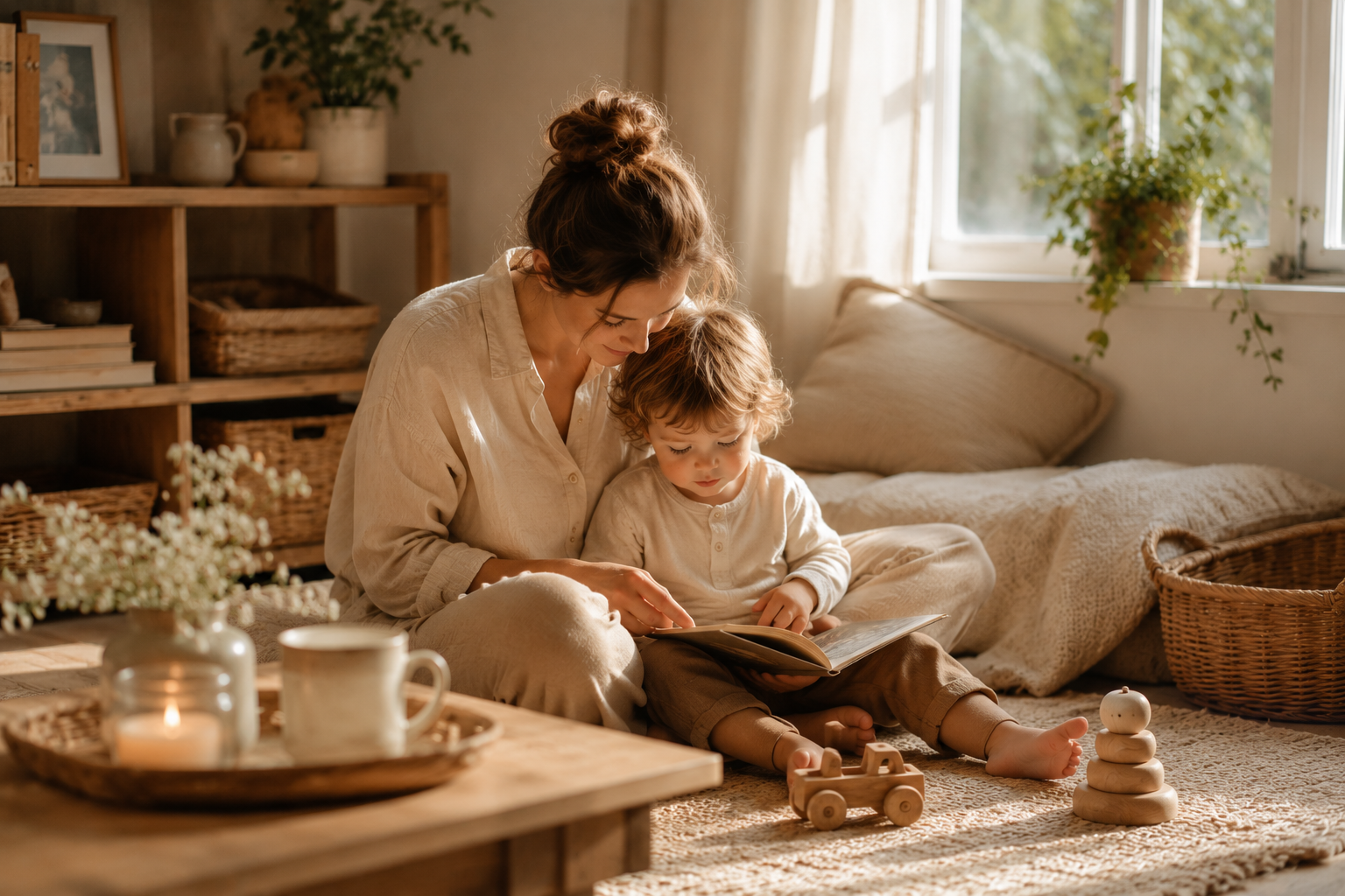 Creating a Peaceful Home Rhythm With Young Children | Slow Family Living