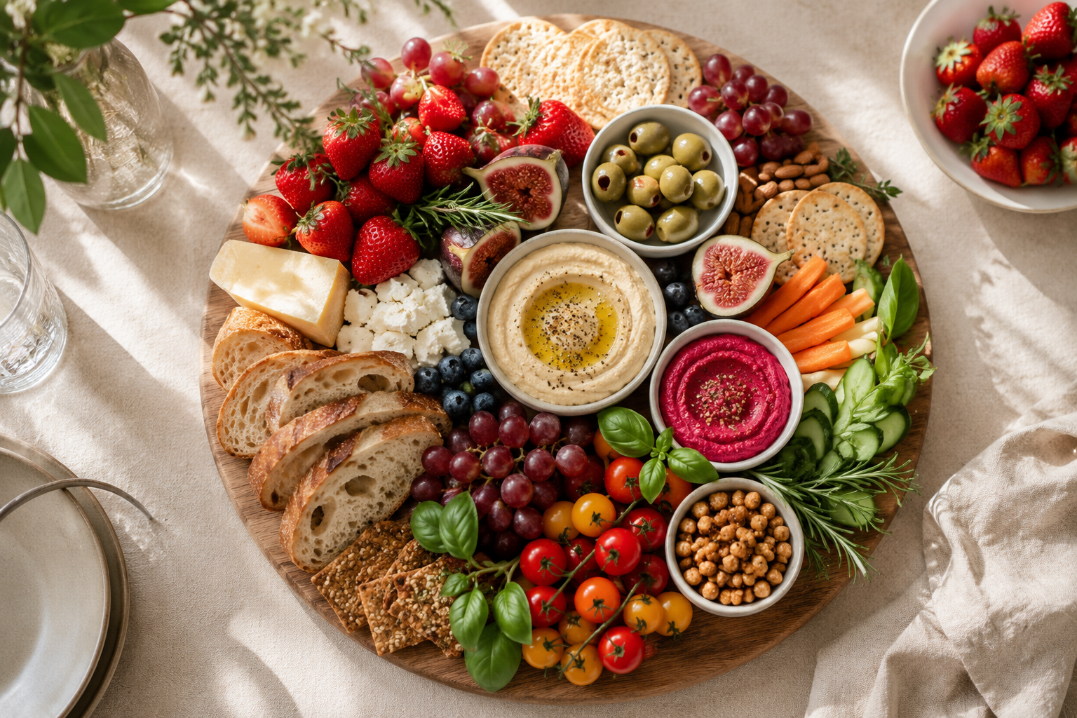 Healthy Family Grazing Boards for Relaxed Summer Gatherings