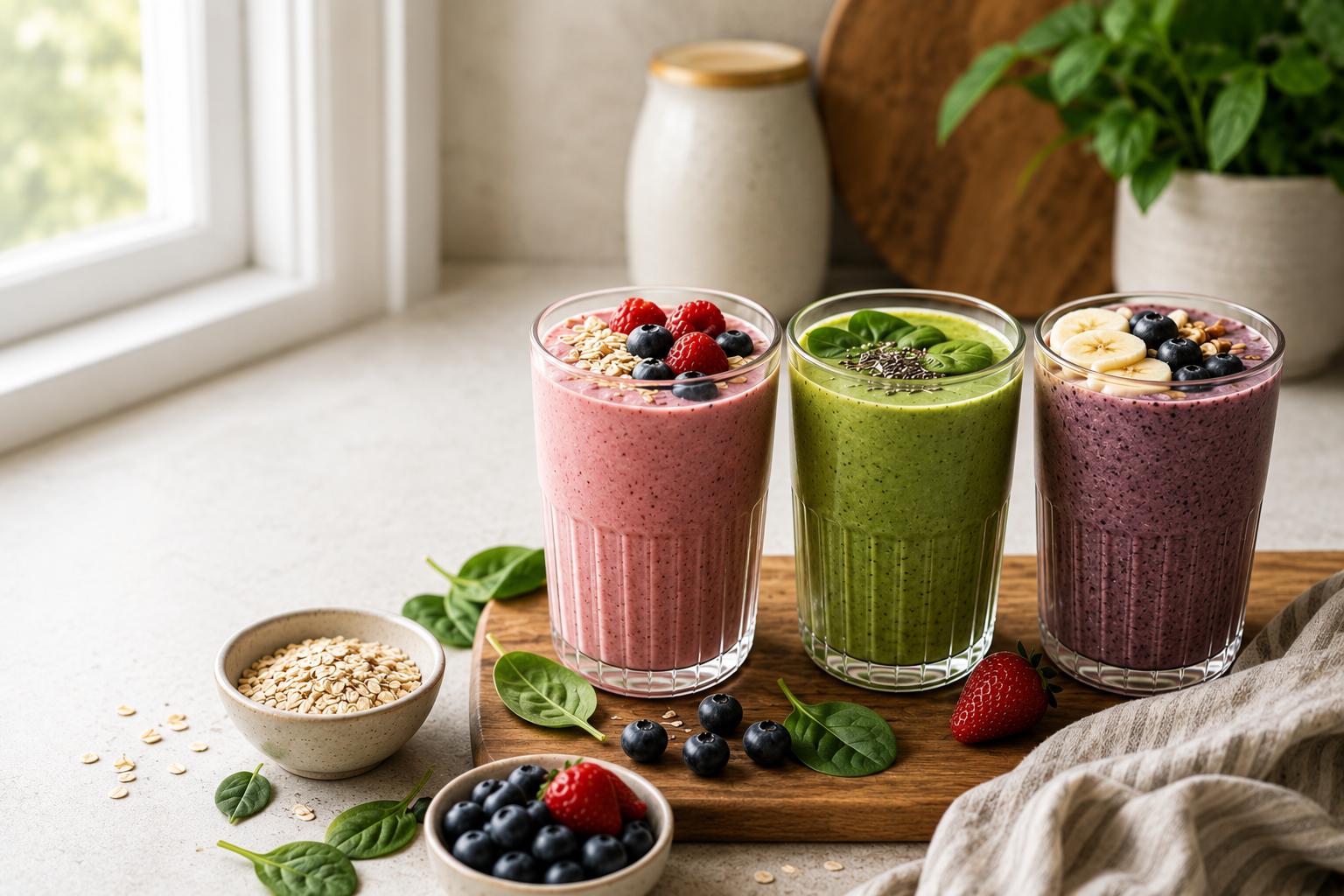 Healthy Breakfast Smoothies for Busy Mornings