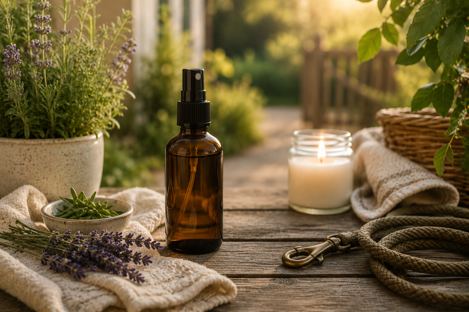 Natural Tick Spray for Children & Dogs