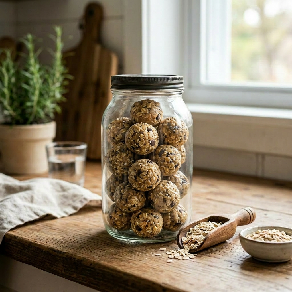 Pumpkin Oat Bites (No-Bake, Toddler-Friendly & Ready in 10 Minutes)